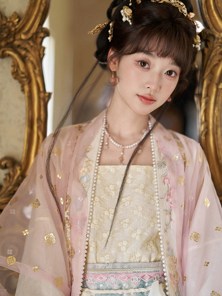 More than thirteen [芙蓉弄影] Hundred dresses with suspenders Song Hanfu HanFuDreams