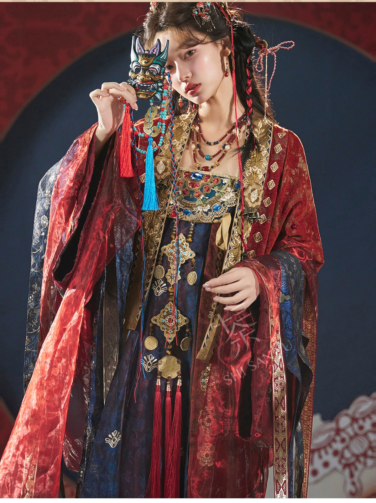 More Than Thirteen [Queen Mother Ghost Banquet] Tassel Accessories Female accessories HanFuDreams