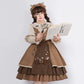 Autumn and winter lolita cat detective JSK Japanese is open retro college style
