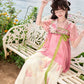 [Blossom] Floral Embroidery Hanfu Dress Set tang Shisanyu