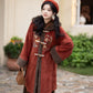 Chi Xia [Red Clay Small Stove] Han Element Coat Six Broken Skirt