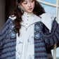 More than thirteen [indigo beads] Xiaoxiangfeng jacket embroidered denim cardigan modern HanFuDreams