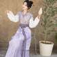 Tencel Acetate Tang Miaozi Short Shirt Skirt Hanfu