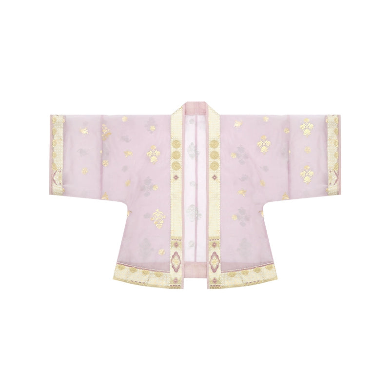 More than thirteen [flower years late] gradual change of color Song pants Song Hanfu song HanFuDreams raccoon sleeve S