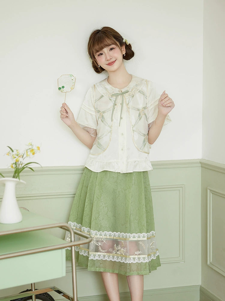 More than Thirteen [Old Summer Covenant] Horse Dress Han Element Daily Suit han HanFuDreams