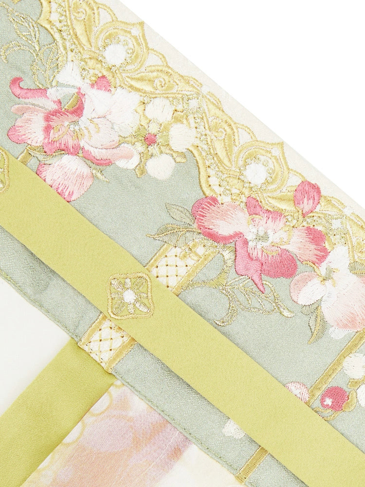 More than thirteen [Pei Yu Spring Breeze] embroidered pink skirt Tang Hanfu women tang HanFuDreams