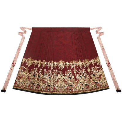 New Year Horse Face Skirt Set | Chinese New Year Outfit ming More than thirteen Horse skirt XS