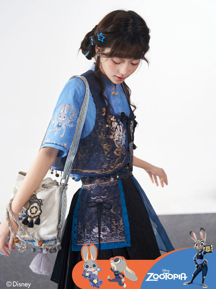 More than thirteen [Disney, Judy] spring and summer silk tops Han modern HanFuDreams