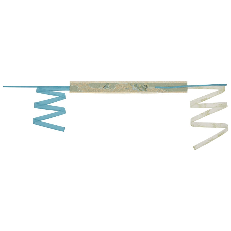 More than thirteen [Wenzhu Qingyin] Spring big-sleeved shirt straight train embroidered cold Hanfu han HanFuDreams waist seal XS