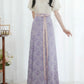 Flower Fairy Story [Qinhe Ying] One-piece jacquard eight-broken skirt Tang tang HanFuDreams