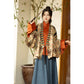 Jin-made upper collar shirt culottes Hanfu women