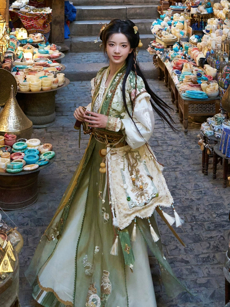 More than thirteen [dream catcher] oblique span jacquard bag gourd accessories embroidery tassel accessories HanFuDreams