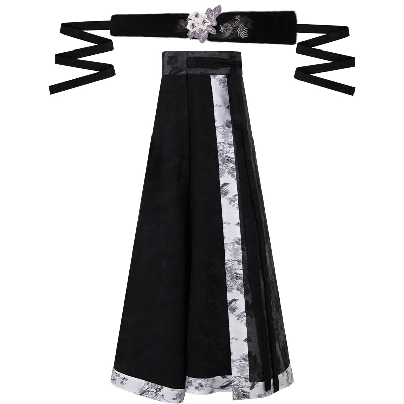 More than thirteen [Meishan Nongyu] Miaozi pair of cardigans and two skirts to improve Hanfu han HanFuDreams Improved two skirts XS