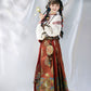 More than thirteen [snowfield flowers] Tibetan style horse dress ming HanFuDreams