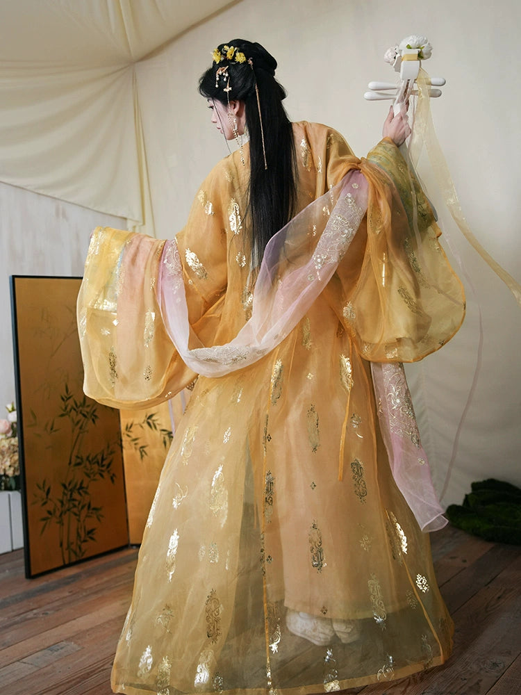 More than thirteen [齐光] retro yarn long shirts, Warring States Hanfu han HanFuDreams