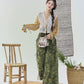 Flower Fairy Story [Qing Yunjin] Crew Neck Vest Improved Song Pants Wide Leg Pants song HanFuDreams