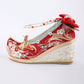 More than thirteen [鸾凤仙羽] embroidered Hanfu wedding shoes women accessories HanFuDreams