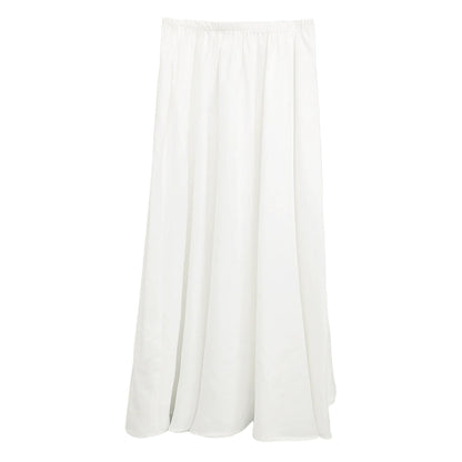 Lace Chinese clothes medium skirts medium pants Hanfu accessories HanFuDreams White elastic bottom skirt S