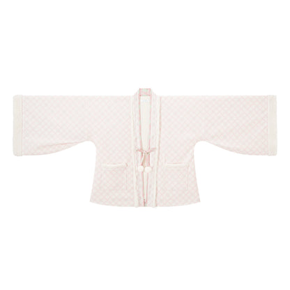 Chi Xia [Pink Sweet Tea] Pleated clothes Han elements six broken skirts han HanFuDreams Jin made pleated clothing S