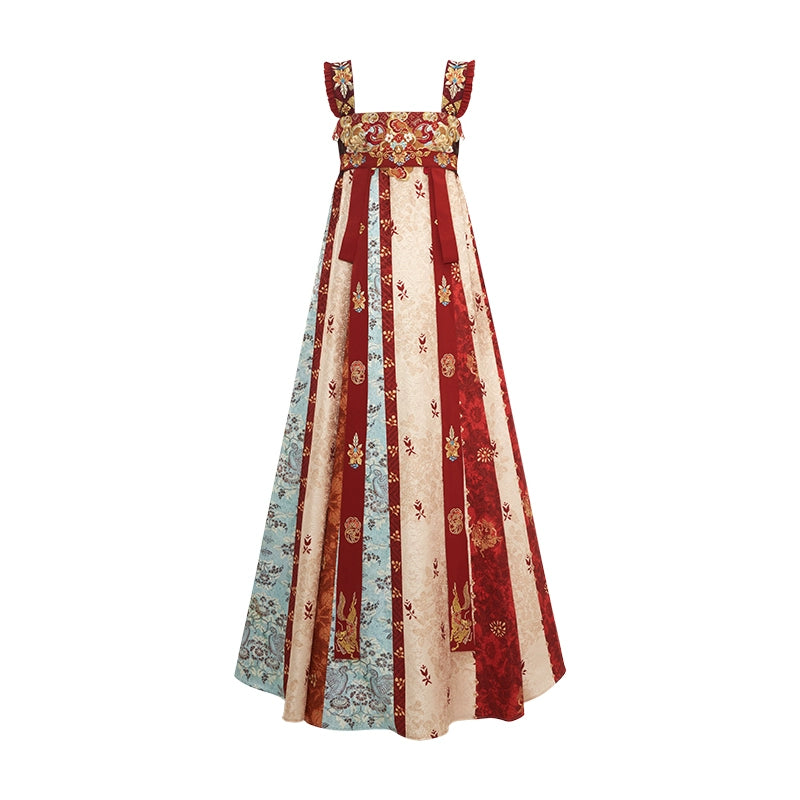 More than thirteen [Golden Horse Yangyan] placket jacket suspender skirt New Year's greeting clothes