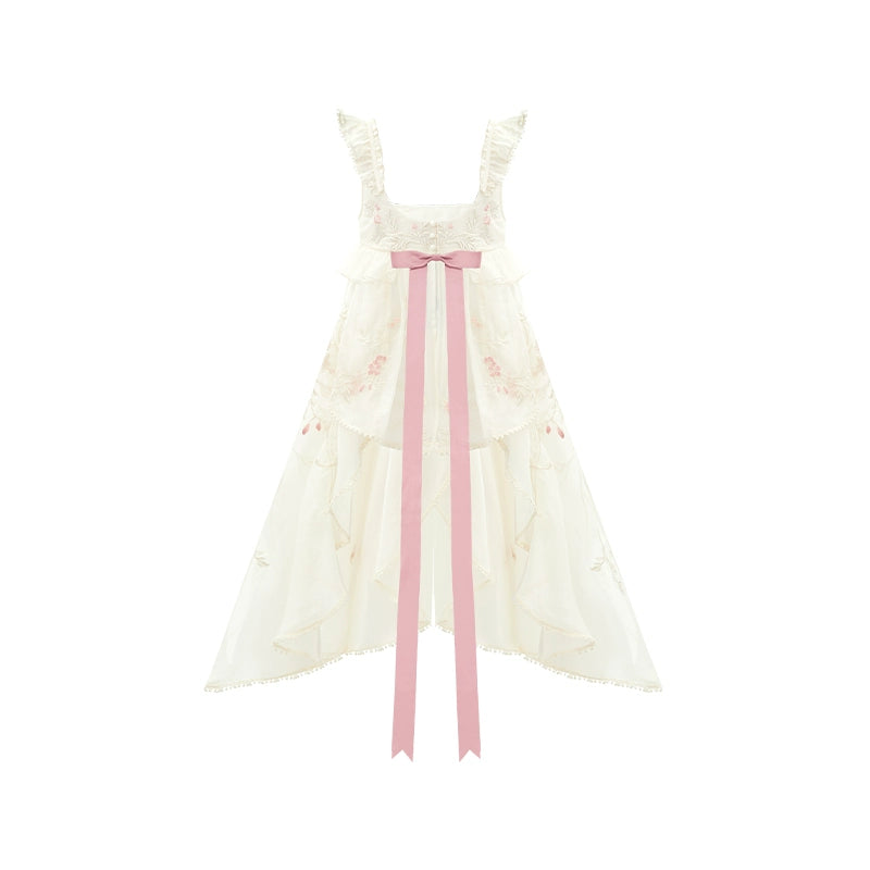 More than thirteen [Disney, Mary Cat] spring Hanfu modern HanFuDreams Improved clothes + bows XS