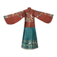 Ming-style Long Jacket and Horse Face Skirt, Hanfu for Autumn and Winter.