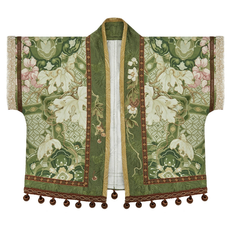 More than thirteen [Spice Dream Vendor] pullover head round neck broken skirt Han suit han HanFuDreams The placket jacket is in stock. It is recommended to buy one size larger. XS