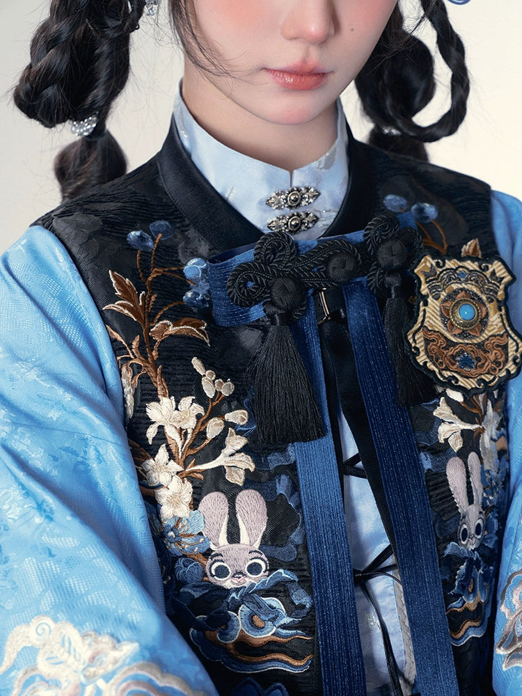 More than thirteen [Disney, Judy] embroidered vest pants Han element set han HanFuDreams