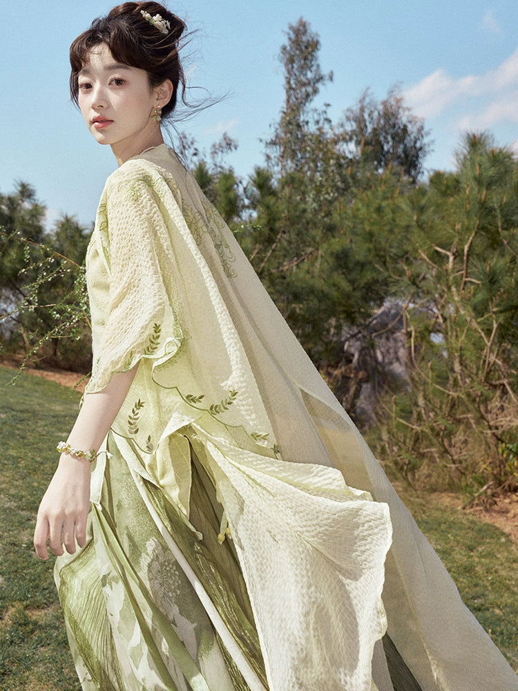 More than thirteen [Wonderful Neverland] embroidered Han element spring set modern HanFuDreams