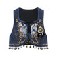 [Disney, Judy] spring and summer silk tops Han modern HanFuDreams Vest (including badge accessories) S