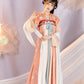 Tang Dynasty Back Short Shirt Chest Pleated Skirt Hanfu Women HanFuDreams