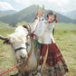 More than thirteen [Jiuyao golden branches] red horse dress Ming Hanfu women's autumn and winter ming HanFuDreams