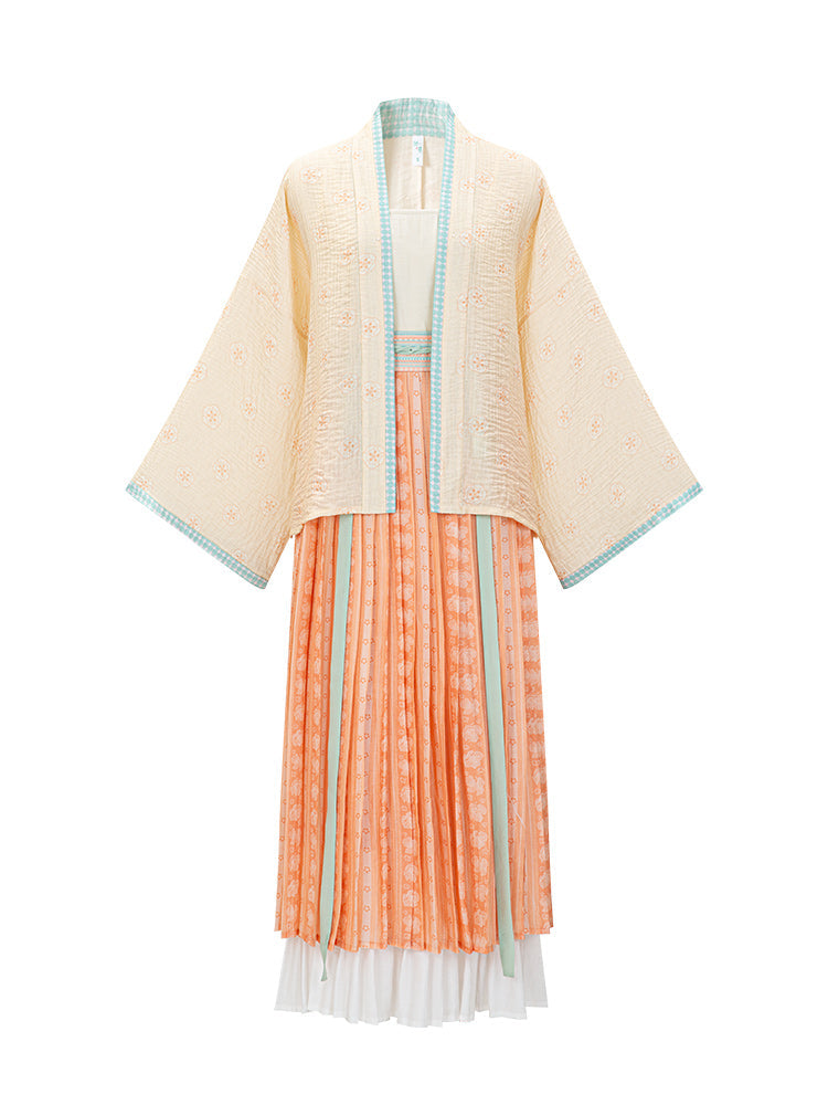 Song Dynasty Cardigan Shorts Hundred Skirts Hanfu song HanFuDreams