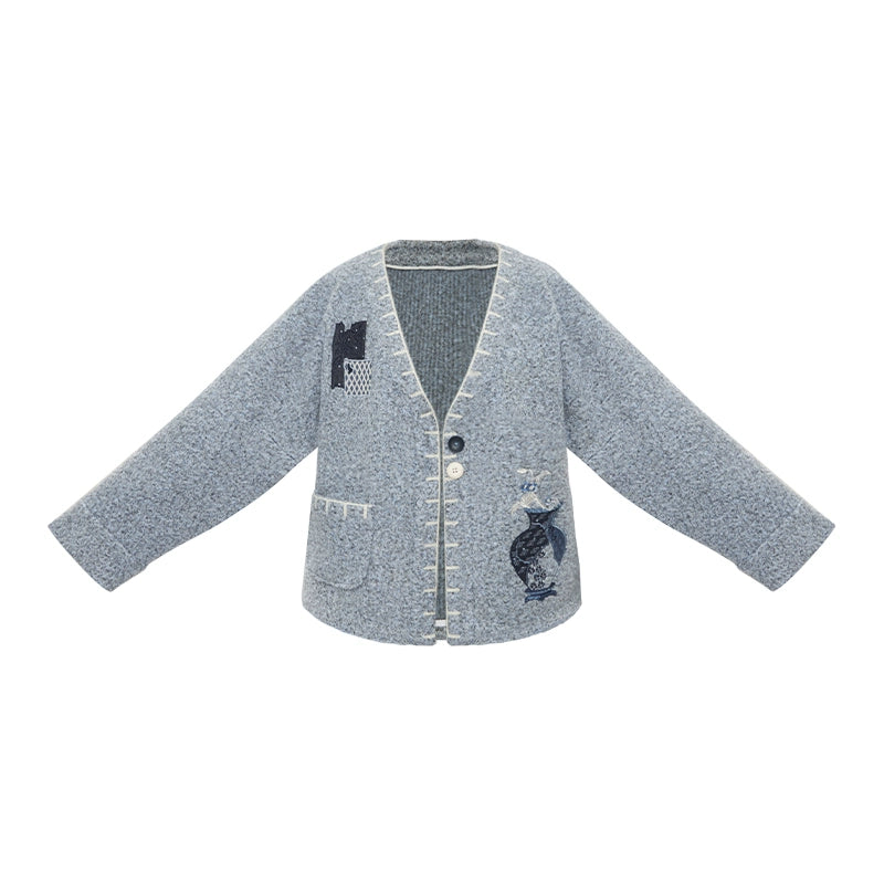 More than thirteen [Fengting Gui] 2025 autumn new national style commuter Xiaoxiangfeng jacket modern HanFuDreams jacket S