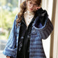 More than thirteen [indigo beads] Xiaoxiangfeng jacket embroidered denim cardigan modern HanFuDreams