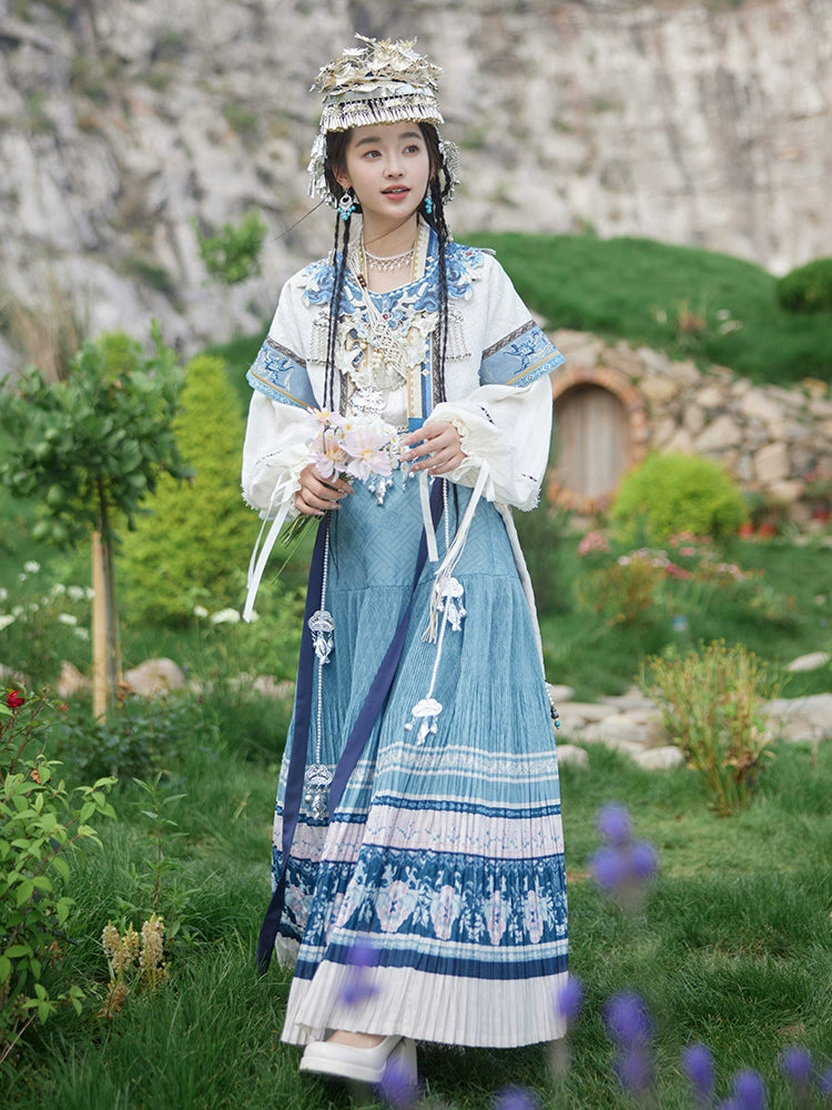 More than thirteen [西江望月] summer ethnic style suit Hanfu modern HanFuDreams