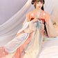 Tang Dynasty Back Short Shirt Chest Pleated Skirt Hanfu Women HanFuDreams