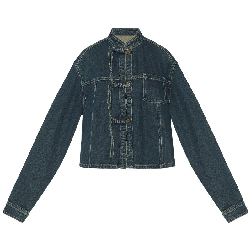 More than thirteen [Songshan] new Chinese wide-leg pants improved Hanfu set modern HanFuDreams jacket S