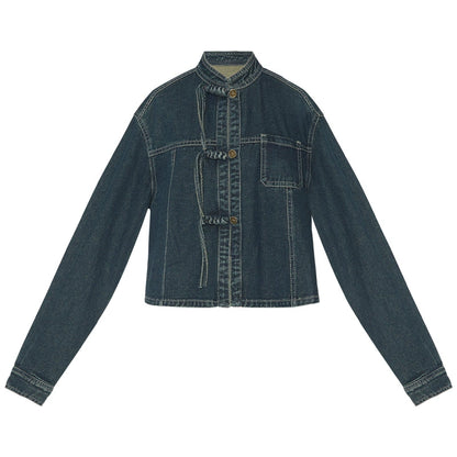 More than thirteen [Songshan] new Chinese wide-leg pants improved Hanfu set modern HanFuDreams jacket S