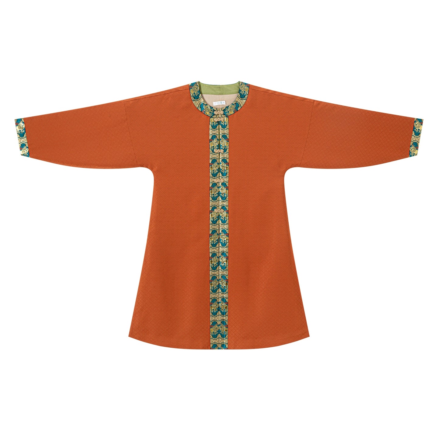 Chi Xia [Red Jade] Ming-made Wanli placket long jacket horse dress