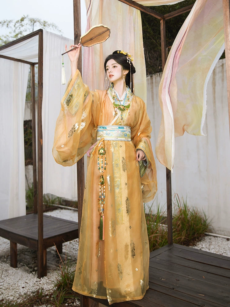 More than thirteen [齐光] retro yarn long shirts, Warring States Hanfu han HanFuDreams