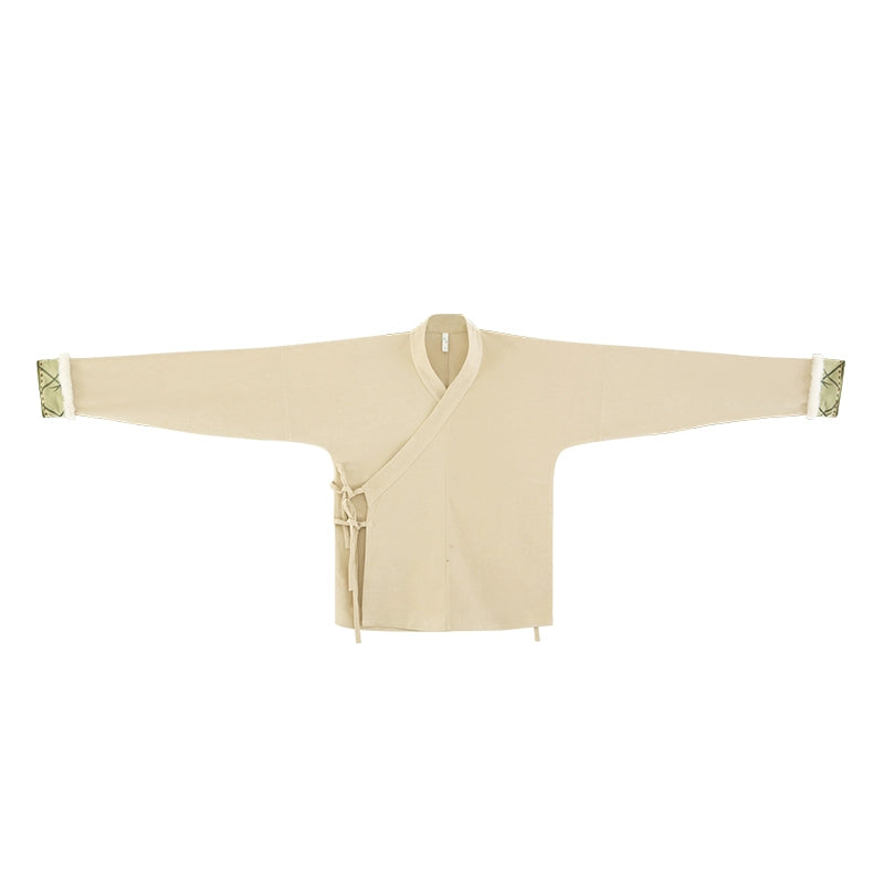 Tang Dynasty short shirt and cross skirt Hanfu