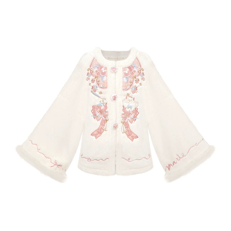 More than thirteen [cat edelweiss] winter girl cute plush coat