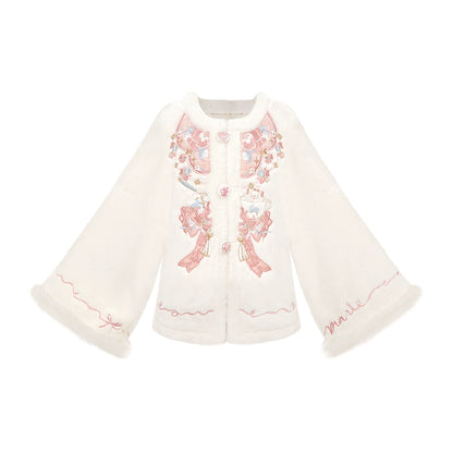 More than thirteen [cat edelweiss] winter girl cute plush coat