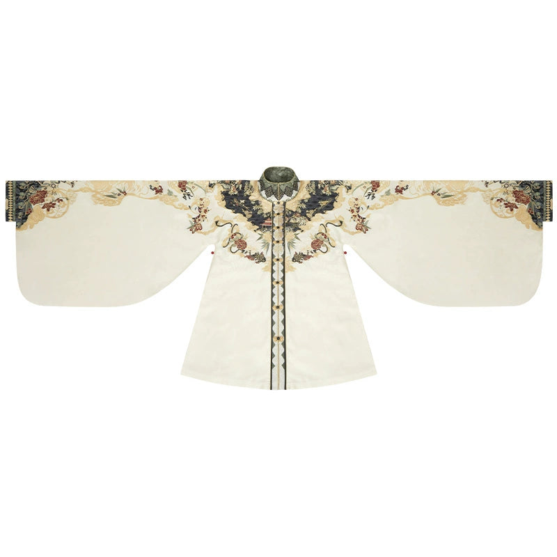 More than thirteen [Takeshita Tinglan] placket jacket, horse-face skirt, Ming-made Hanfu ming HanFuDreams Stand-up collar placket jacket XS