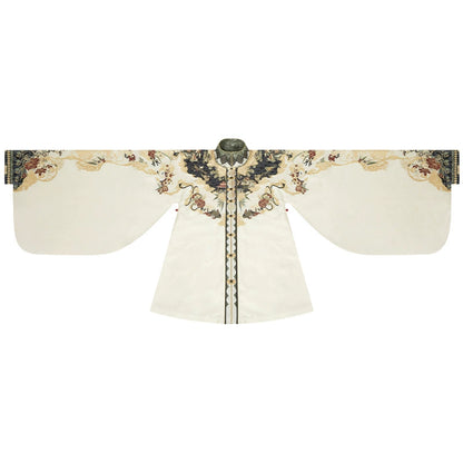 More than thirteen [Takeshita Tinglan] placket jacket, horse-face skirt, Ming-made Hanfu ming HanFuDreams Stand-up collar placket jacket XS