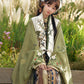 More than thirteen [Moshang Qingli] Bijia stand-up collar long shirt pleated skirt Ming-made ming HanFuDreams