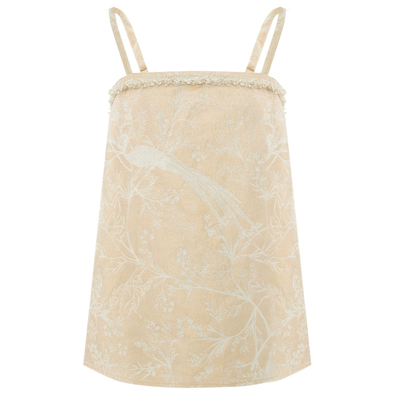 More than Thirteen [He Ye Wuyue] Embroidered Zi suspender horse dress Hanfu han HanFuDreams Sling S