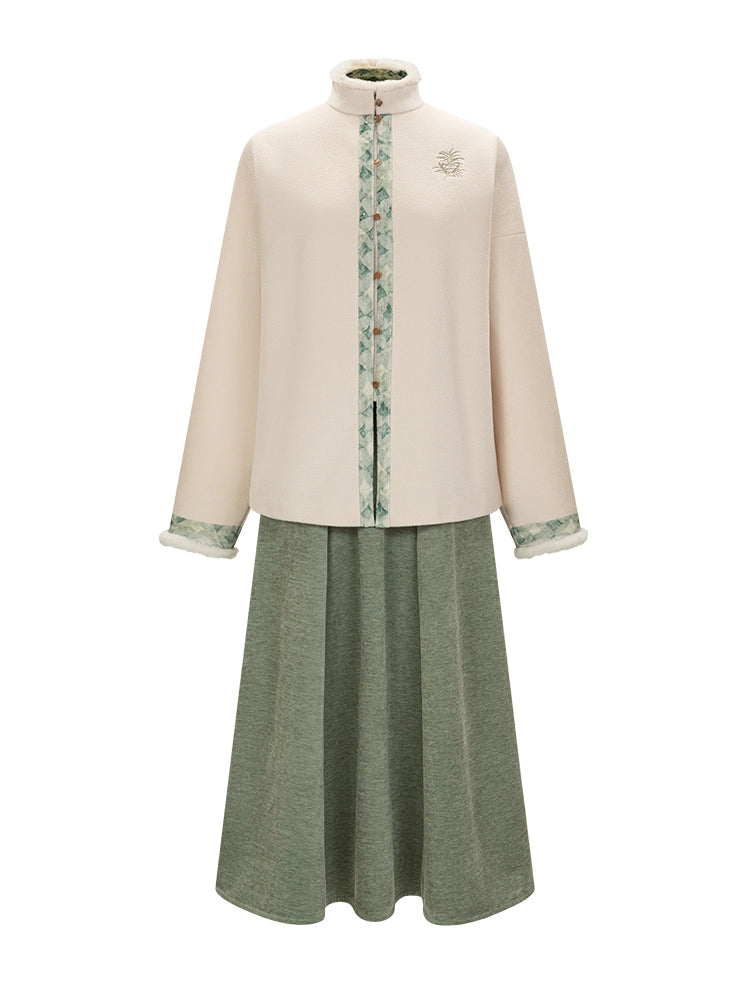 Chi Xia [Songfeng Yinyue] Short jacket Han element skirt Ming ming HanFuDreams