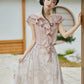 More than thirteen [peach pattern bottle] horse skirt set modern HanFuDreams